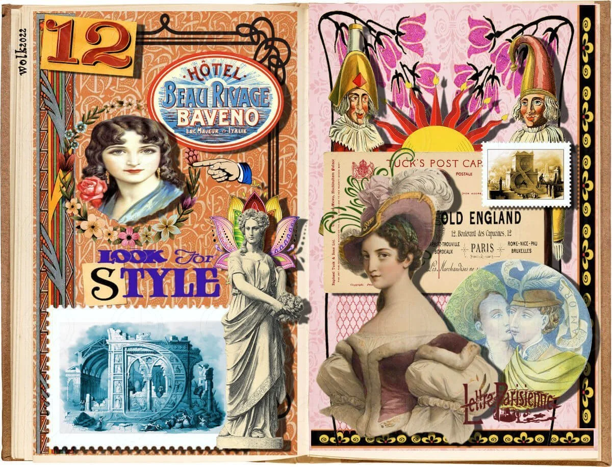 A Visual Mixtape: The Collages of Ed Wolk