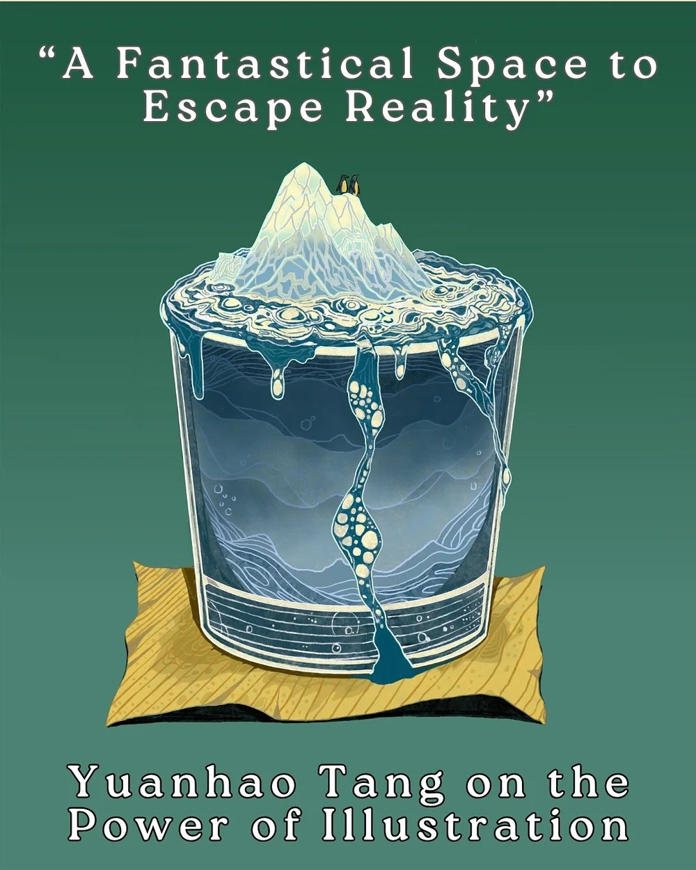 Artist Spotlight: Yuanhao Tang ✨ @halfhandhenry is an illustrator known for his bold line work, flat colors, and distinctive storytelling flair. Working primarily in the book and editorial illustration markets, his art combines a sharp graphic sensib
