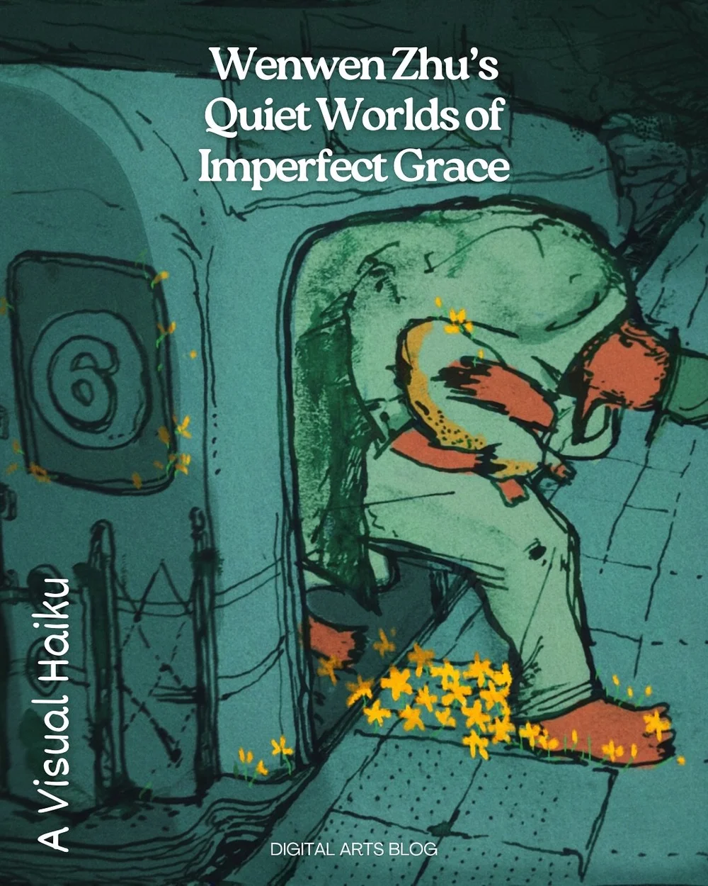 Artist Spotlight: Wenwen Zhu ✨ @wenwenzhu_ is a Chicago-based animator and illustrator whose work lives in the space between surrealism and wabi-sabi &mdash; where imperfection, stillness, and mystery quietly coexist. Moving between 3D animation and 