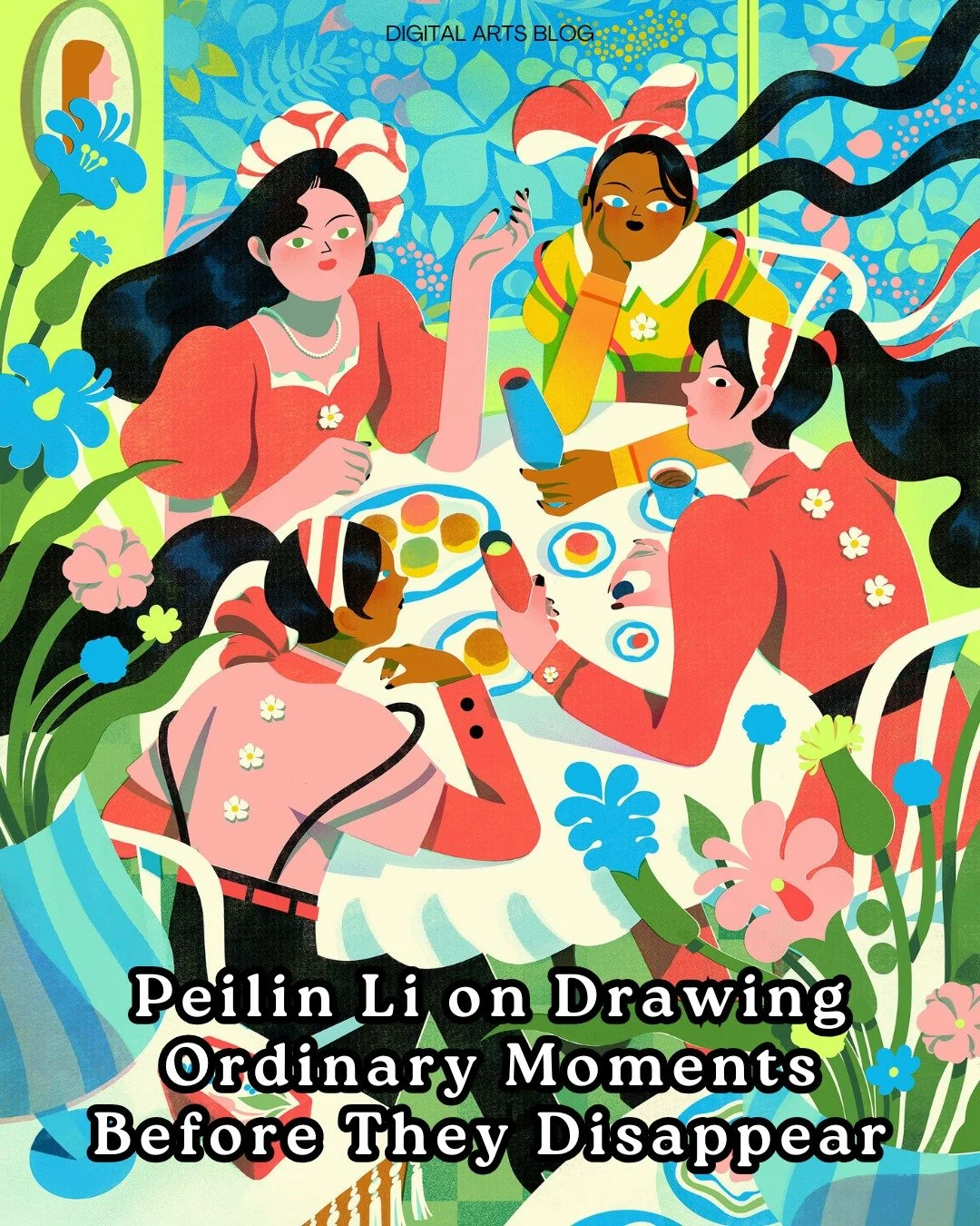 Artist Spotlight: Peilin Li✨ @peilin.515 is an illustrator and designer based in Los Angeles whose work moves between editorial, branding, advertising, and motion. At the core of her practice is illustration &mdash; her most instinctive and personal 