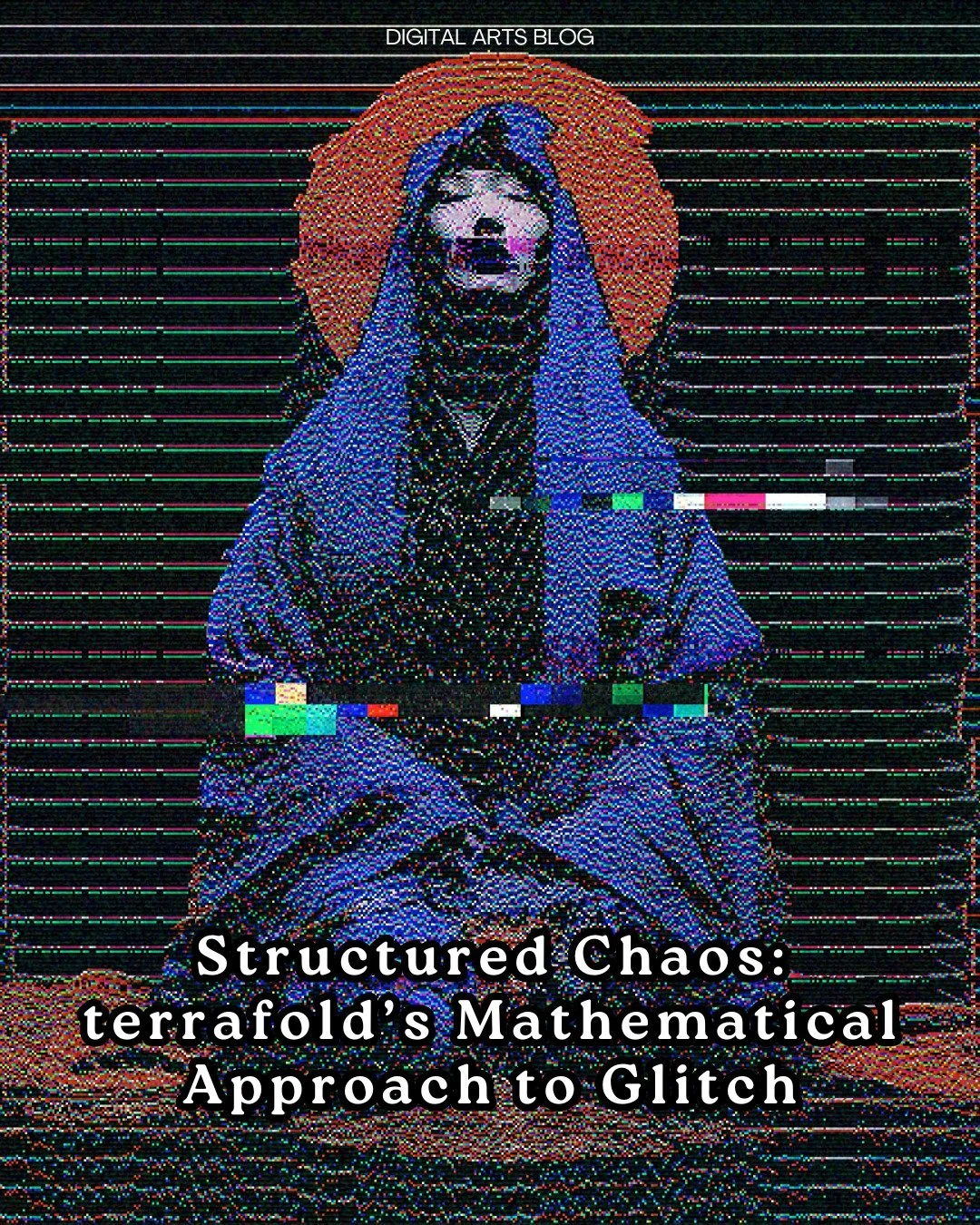 Artist Spotlight: terrafold✨ @terrafold_ is a glitch and GFX artist whose relationship with digital tools began almost as soon as she could use a keyboard. At just five years old, she was experimenting on a family Commodore computer with MultiPaint, 