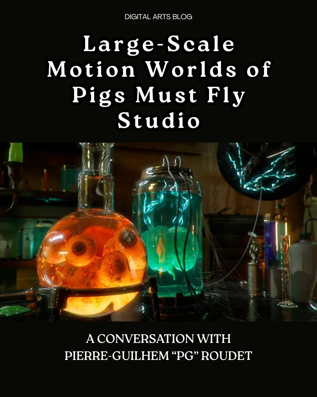 Artist Spotlight: Pigs Must Fly Studio✨ @pigsmustfly is the creative studio of motion designer and art director Pierre-Guilhem &ldquo;PG&rdquo; Roudet. Based in Montreal and originally from southern France, PG brings more than a decade of experience 