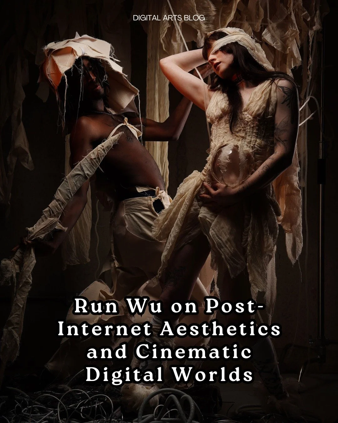 Artist Spotlight: Run Wu ✨ @donwurun is a visual artist, animation director, and creative director whose work moves fluidly across animation, photography, moving image, and experimental digital art. His practice blends cinematic storytelling with con