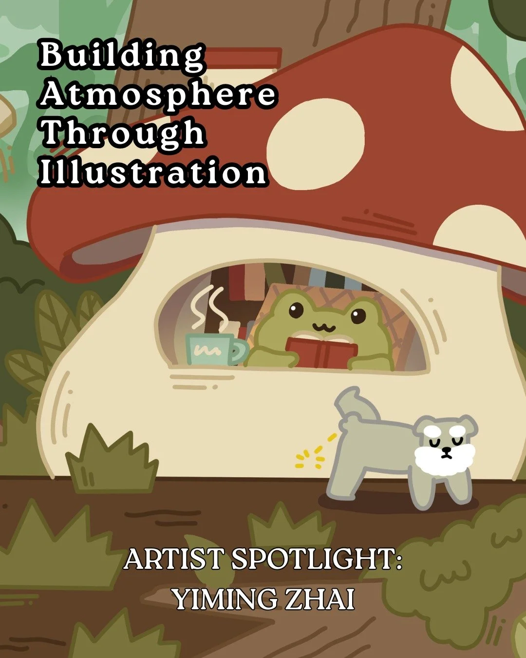 Artist Spotlight: Yiming Zhai✨ @zeyi_art is an illustrator and mural artist whose work combines playful visual storytelling with a strong sense of rhythm, movement, and atmosphere. Drawing inspiration from everyday life, urban environments, and perso