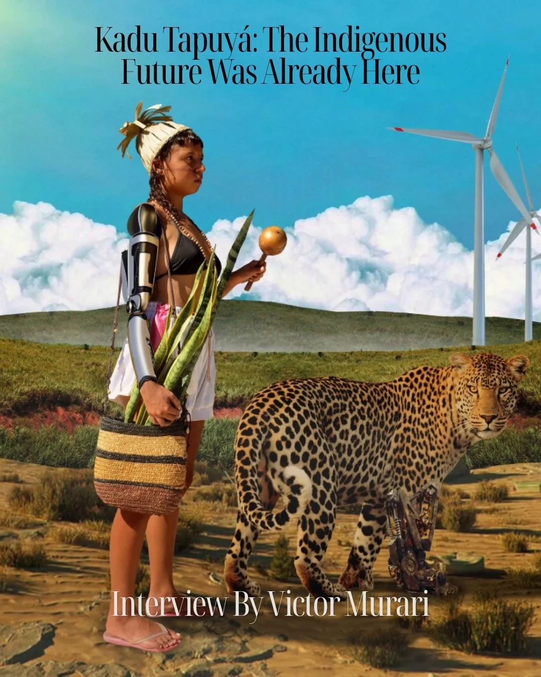 Artist Spotlight: Kadu Tapuy&aacute;✨

&ldquo;The Indigenous Future Was Already Here&rdquo; Interview by Victor Murari

&ldquo;Kadu Tapuy&aacute;&rsquo;s production intervenes in a sensitive point of Brazilian contemporary art: the persistence of col