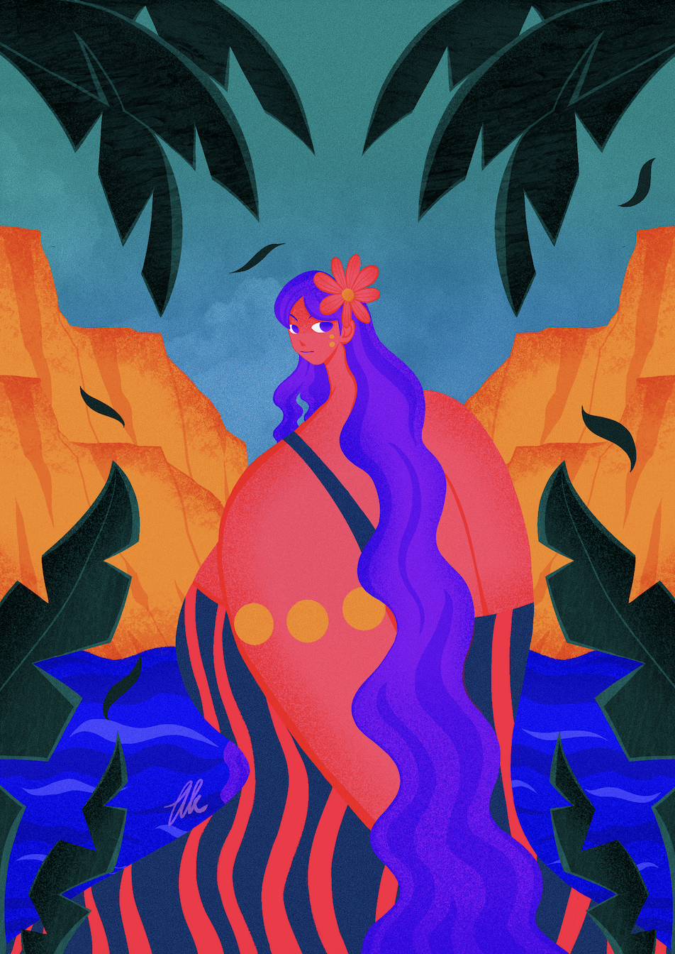 Tropical Babes Karina Aurelia Digital Arts Blog.png