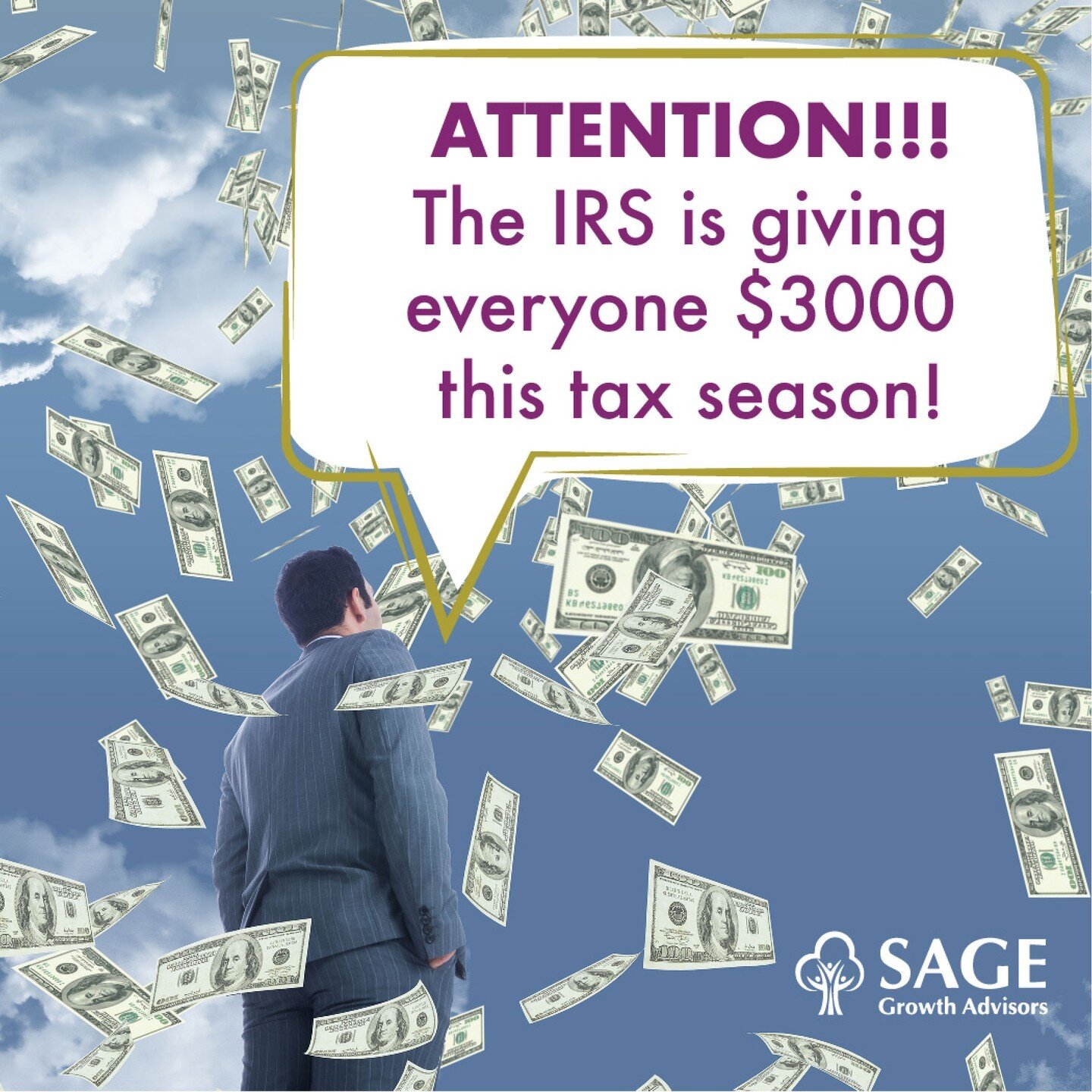 😆You didn&rsquo;t really think that the IRS was going to be that nice now, did you?

#April #aprilfools #gotya #IRS #laugh #smile #accountingerror #bookkeeper #taxtime #monday