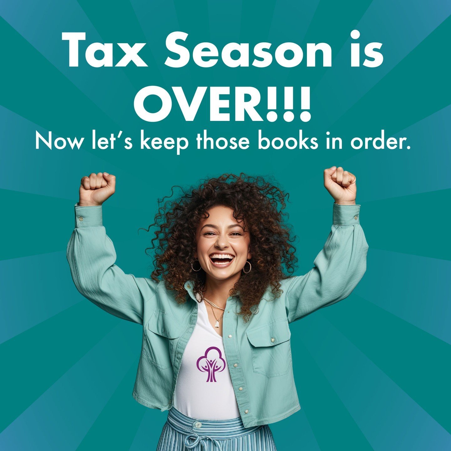 Tax season is OVER 💪!! Your books are all CLEANED UP 💪!! Reports are PROBLEM free 💪!! Your ORGANIZED 💪!! Your receipts are FILED 💪!! Your books BALANCED 💪!! 

With all that work you have got done don&rsquo;t let it get messy again. We can help 