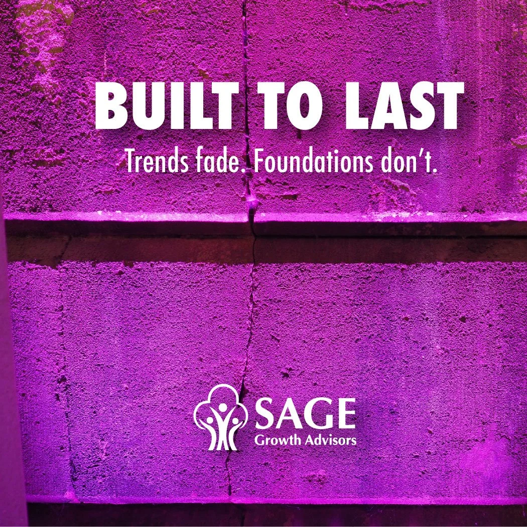 Trends 📈 change. Sound financial 💰 foundations don&rsquo;t.

Our approach remains the same: compliance ✅ first, strategy over shortcuts, and decisions grounded in real numbers 🔢.

If you&rsquo;re building a business meant to last&mdash;not just su
