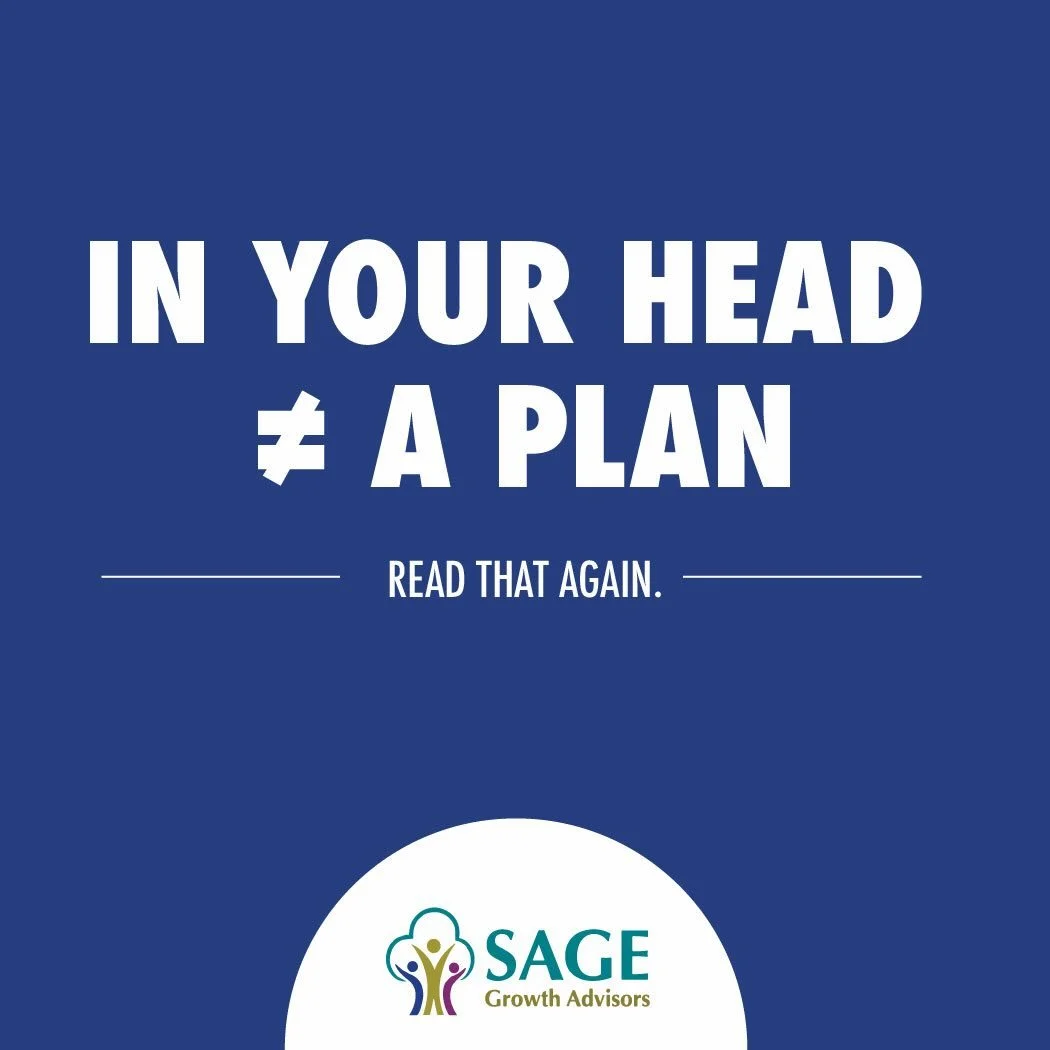 If your financial plan 🗒️ lives only in your head, it&rsquo;s not a plan.

Good intentions don&rsquo;t replace structure. And I&rsquo;ll remember isn&rsquo;t a system.

📆January is the time to get what&rsquo;s in your head into numbers that guide d