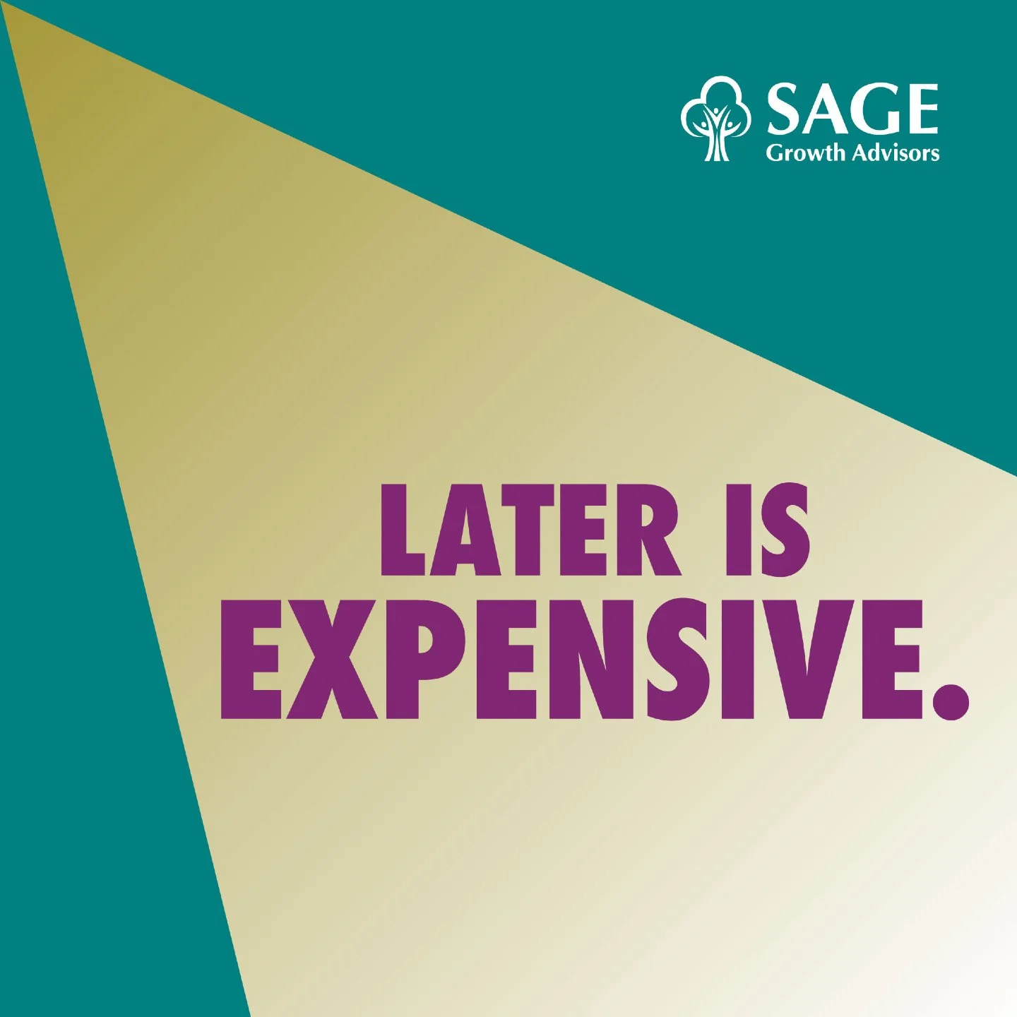 There are two✌️versions of &ldquo;later.&rdquo;

Later, when it&rsquo;s still manageable.
Later, when it&rsquo;s expensive.

Financial problems rarely appear overnight 🌔. They build slowly through unclear numbers, delayed decisions, or systems that 