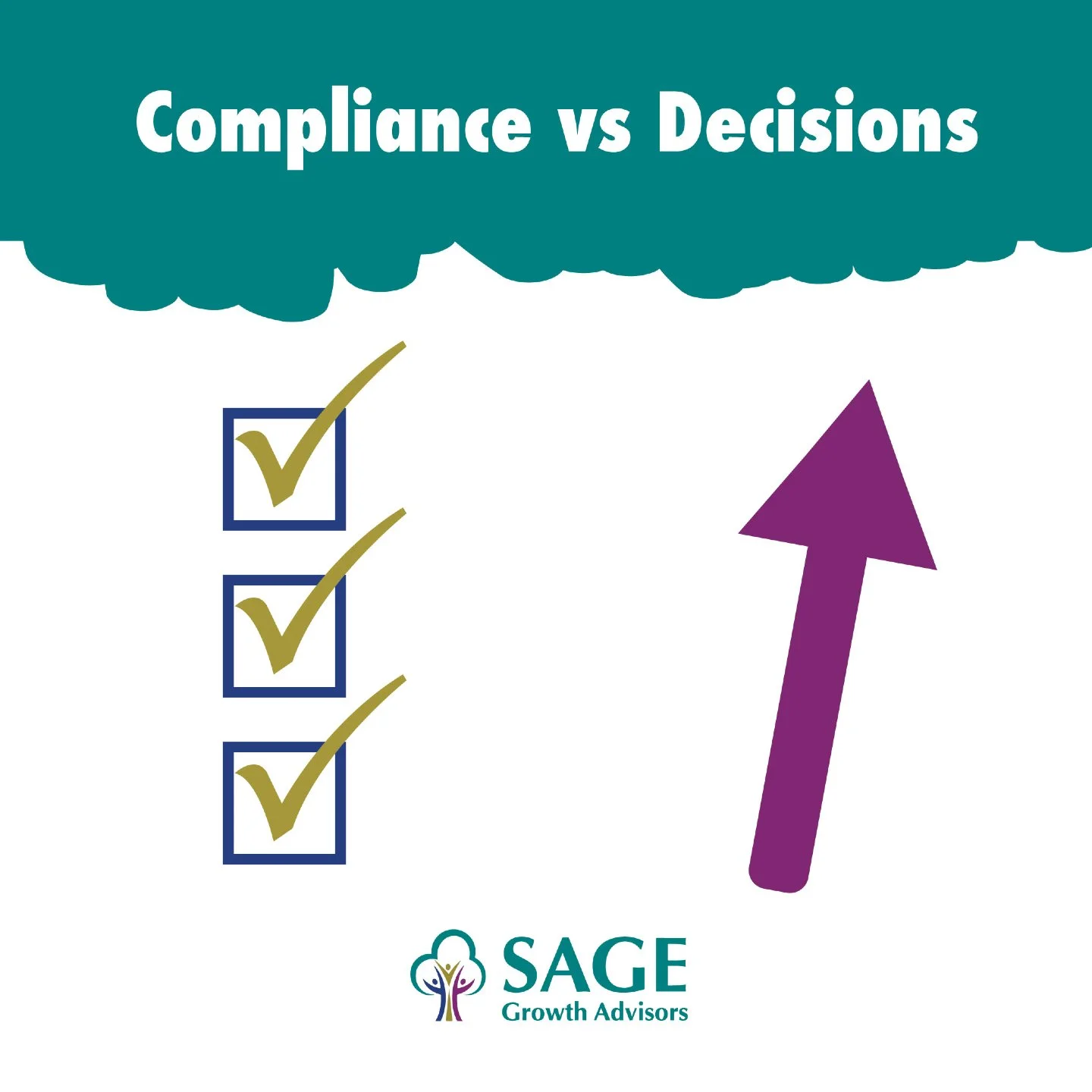 One of the biggest differences between accountants 🔍 and advisors. Accountants focus on compliance 📊. Advisors focus on decisions 🤔.

Both matter. Both shape the future 🌟 of your business.

The best part, at SGA we focus on BOTH! 🚀

#accountants