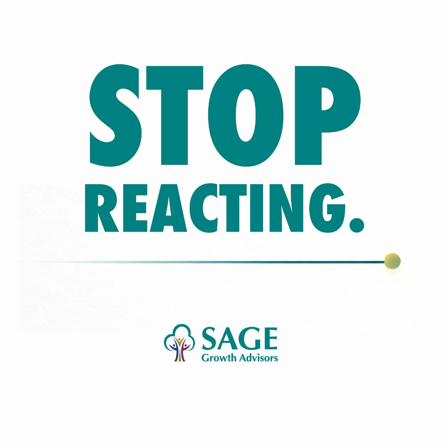 Many successful businesses still run their finances reactively.

Something happens &rarr; then they respond.
Strategic businesses do the opposite.
They anticipate.

Financial strategy turns reaction into planning. Let's plan a strategy that is positi