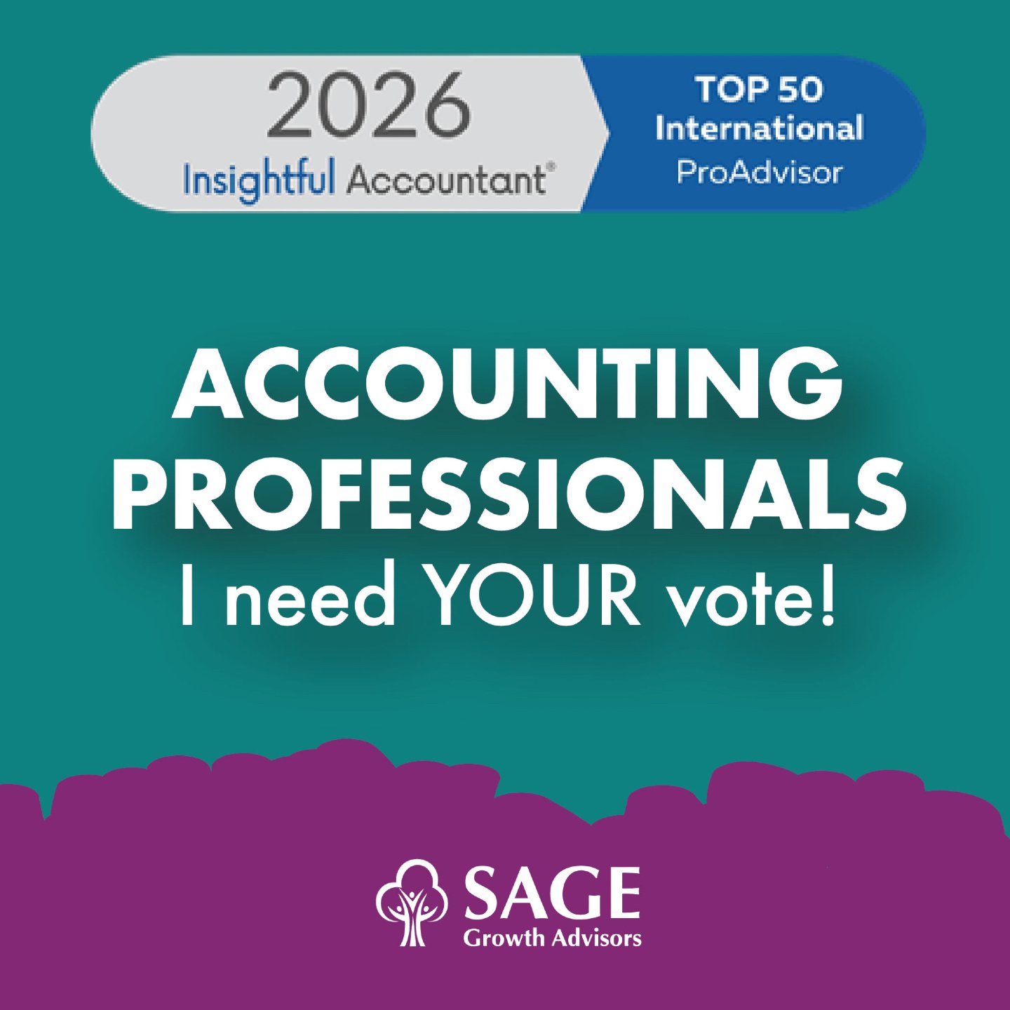 We&rsquo;ve got something exciting to share&mdash;and we need your help 🙌

Our fearless leader, Debi Choi, has been nominated for Insightful Accountant&rsquo;s Top

ProAdvisor&mdash;and if you&rsquo;ve ever worked with her, you already know why.
Now