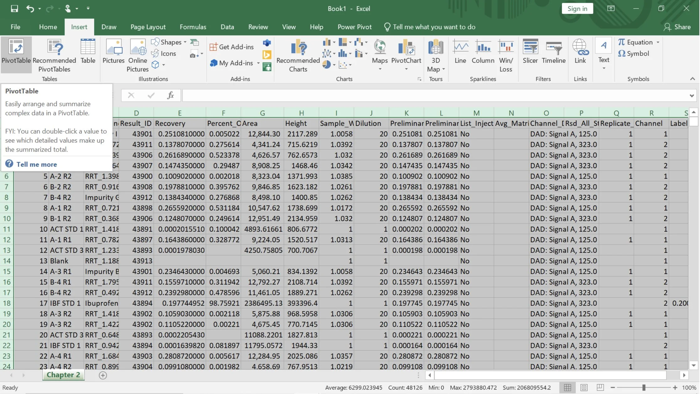 How to transform Empower raw data into an organized Excel table in 2 ...