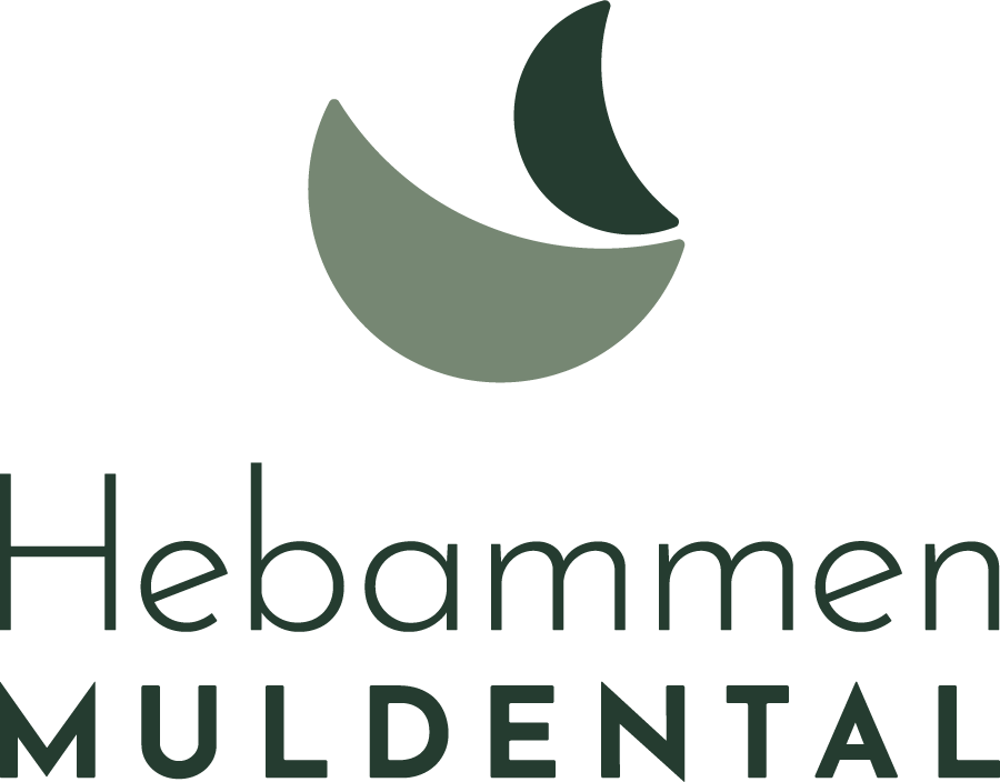 Wort-Bildmarke vertikal der Hebammen Muldental