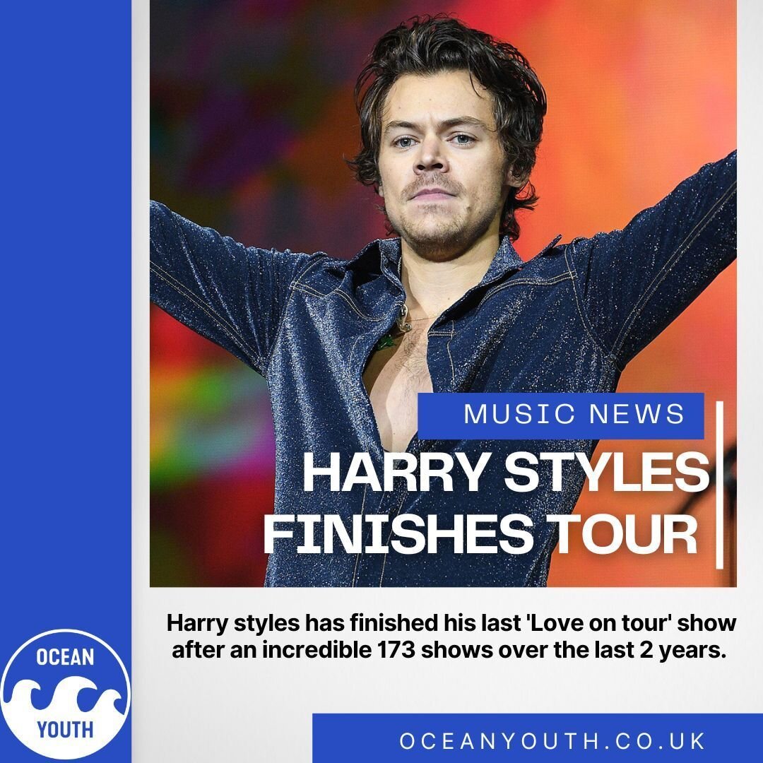 Harry styles says 'Goodbye for now' as his as Love on tour officially ends..

#MusicNews #OceanYouth #HarryStyles #LoveOnTour #YouthRadio #Torbay #Radio