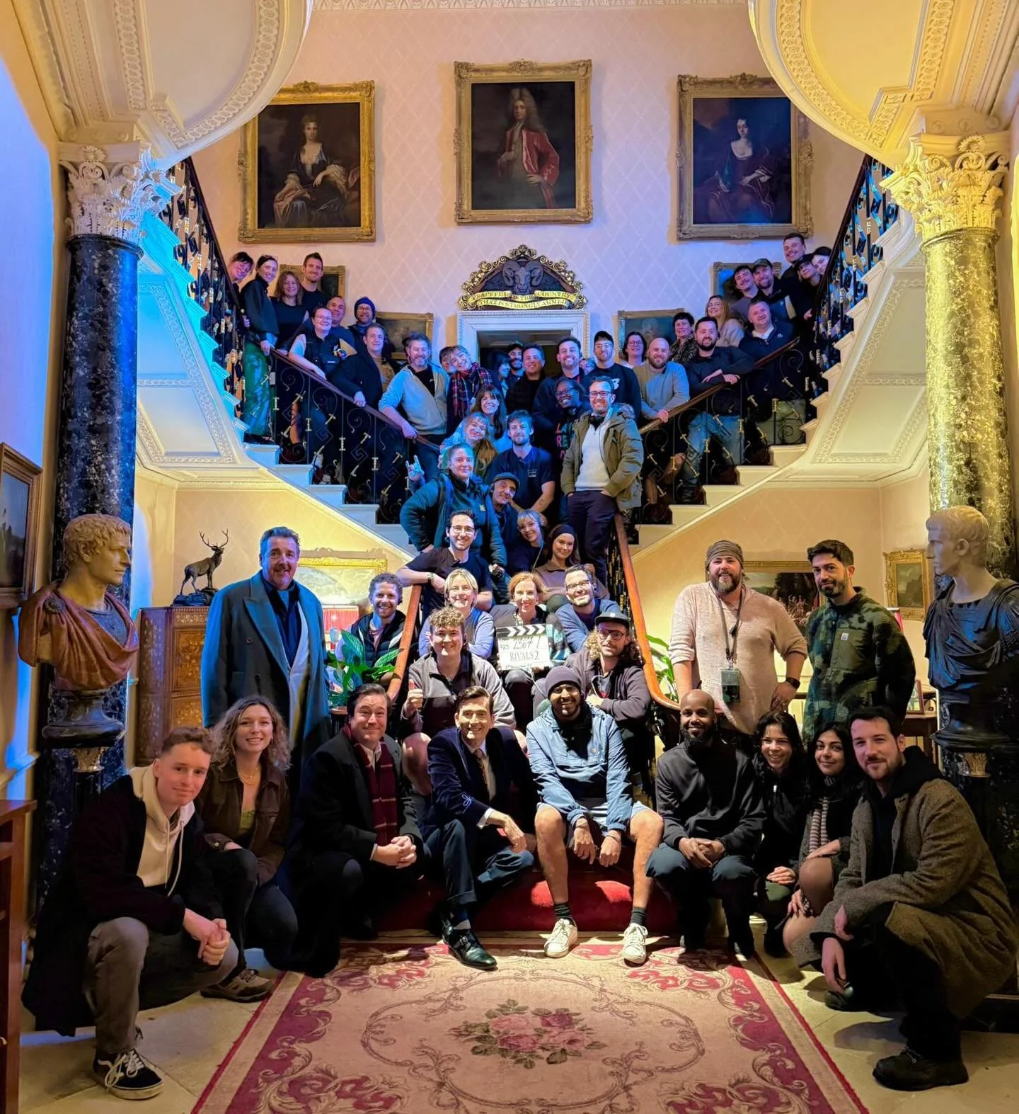 That&rsquo;s a wrap on Rivals Season 2! 🎬✨

I won&rsquo;t lie &mdash; I&rsquo;m very ready for a little breather&hellip; but I&rsquo;m going to miss this crew so much. What a team. What a ride. So many ridiculously talented, generous, all-round bril