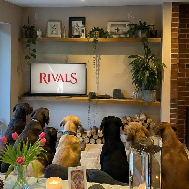 Rivals viewing with a few of the pivotal cast members&hellip; #rivals #disneyplus #happyprince