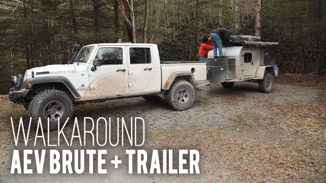 [WATCH] We Guide: AEV Brute + Trailer. Walkaround.