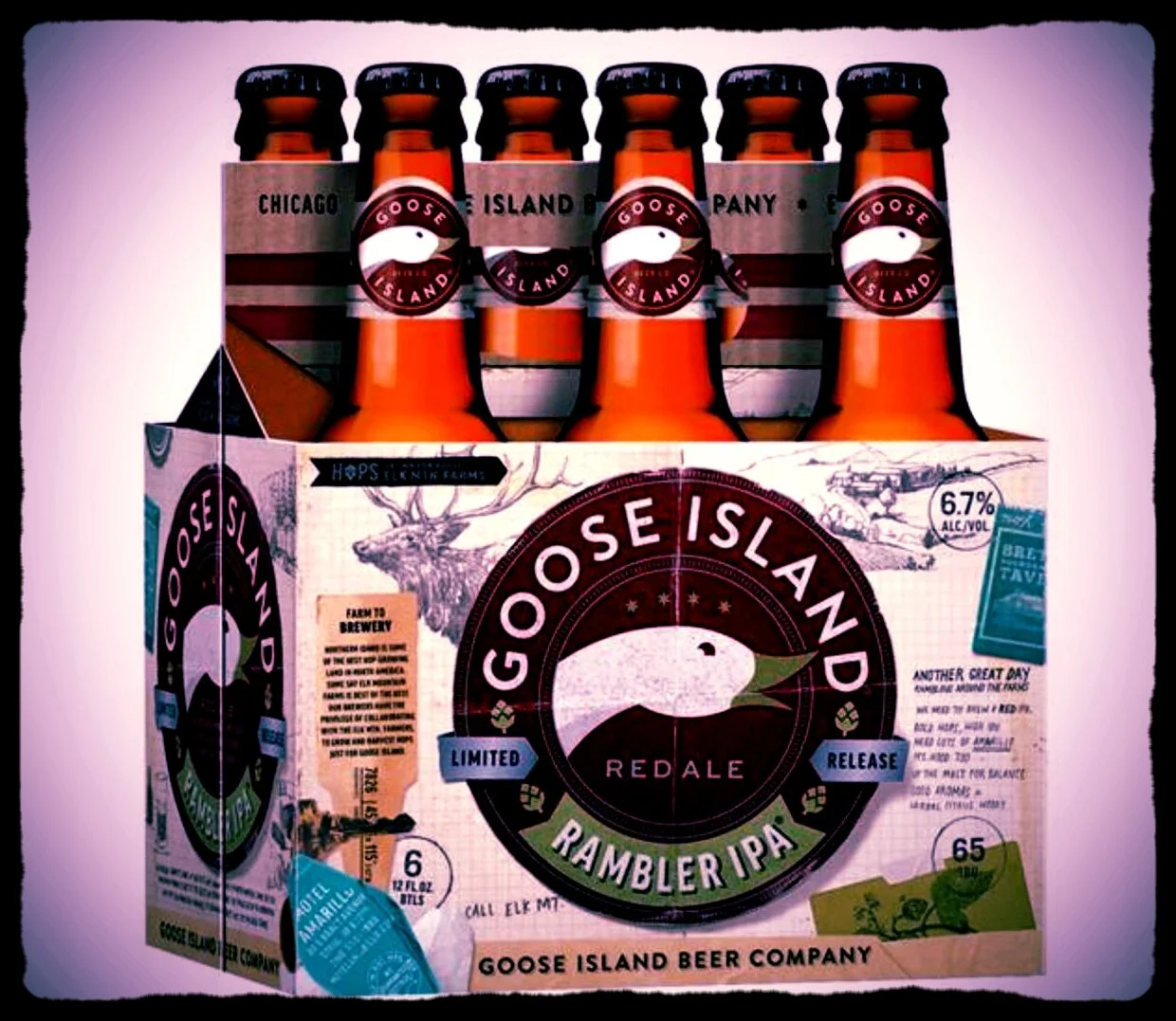 today's beer of the day 21 - @gooseisland  #rambleripa  #redale