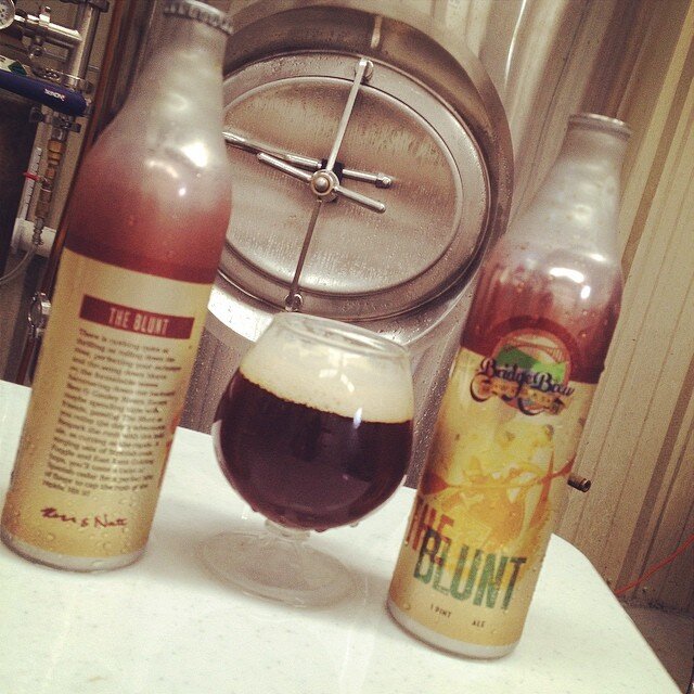today's beer of the day - 16.  @bridgebrewworks  #theblunt  #englishale