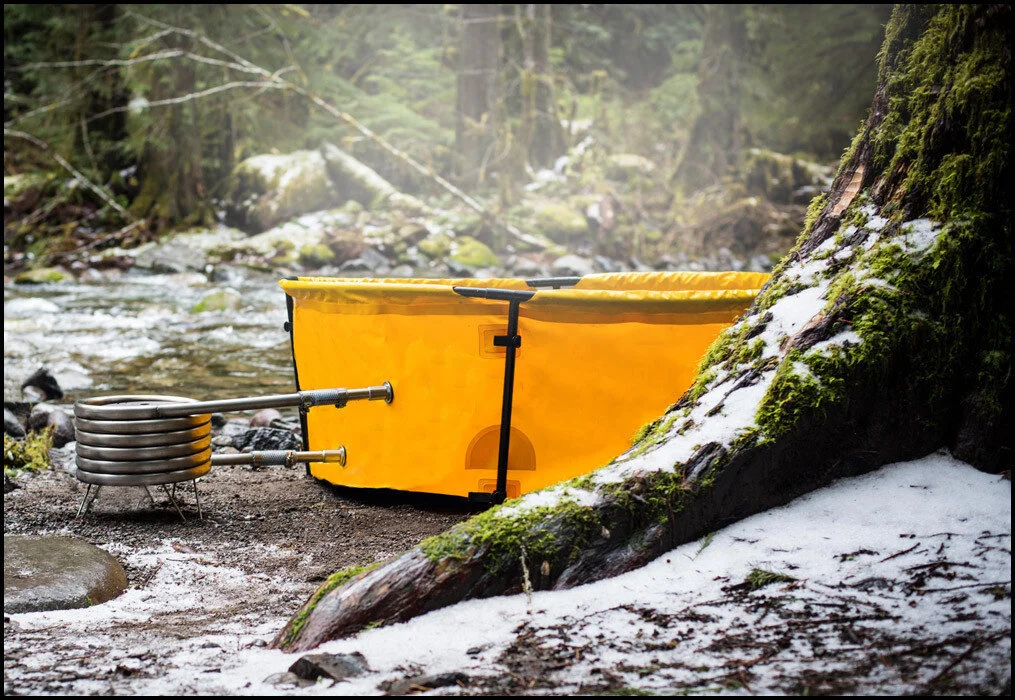 the original nomad. #portable #lowenergy #riverside #hottub