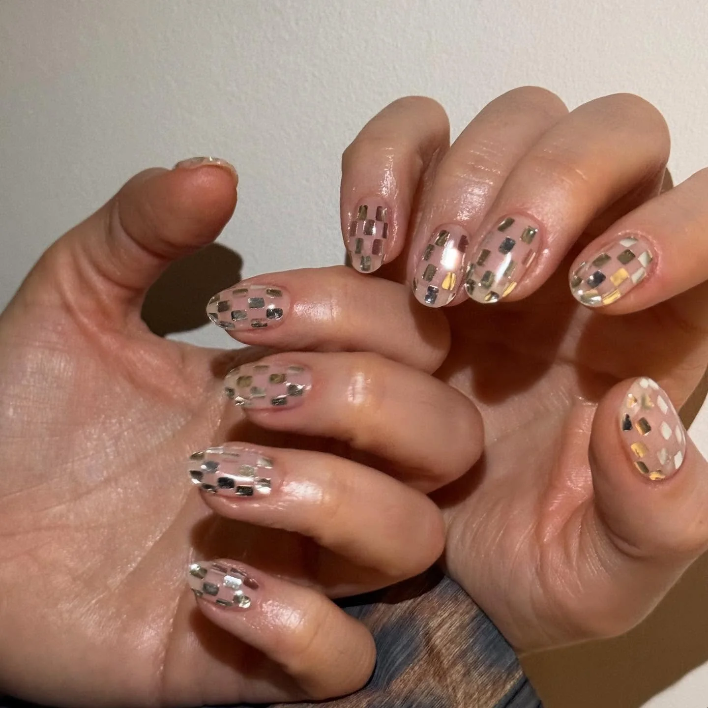 One of my all-time favorite nail sets. Making me look like I&rsquo;ve got my ssh together 💅🏻🫦👼🎀 even on those lazy/ full tracksuit kinda days xx