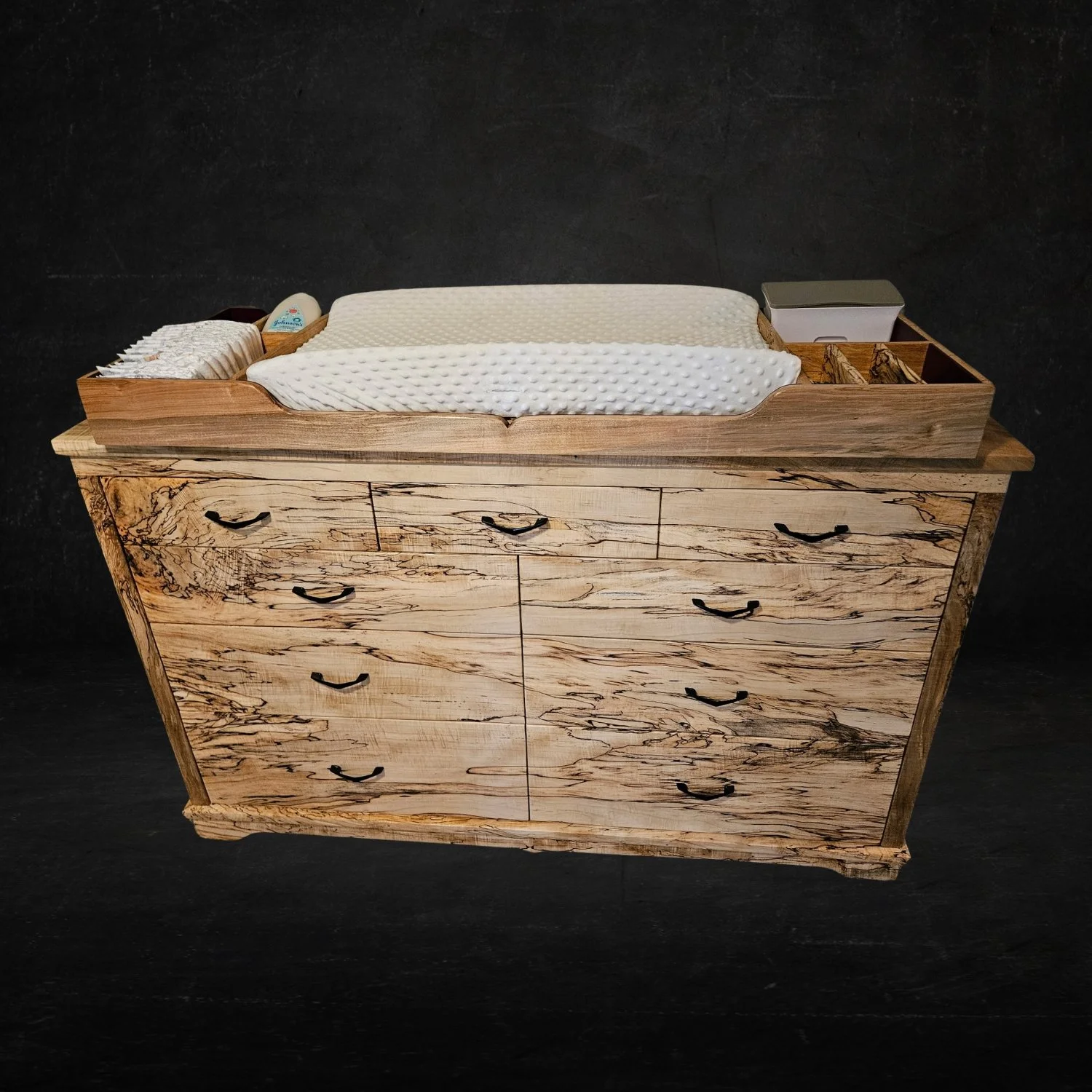 Changing Table Dresser Set up