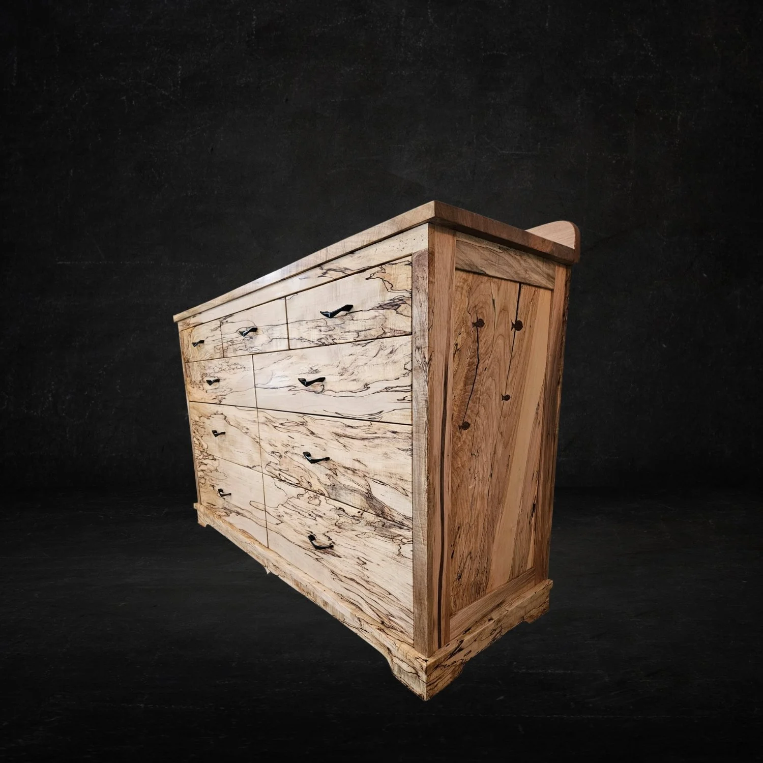 Changing Table Dresser Side Front Angle