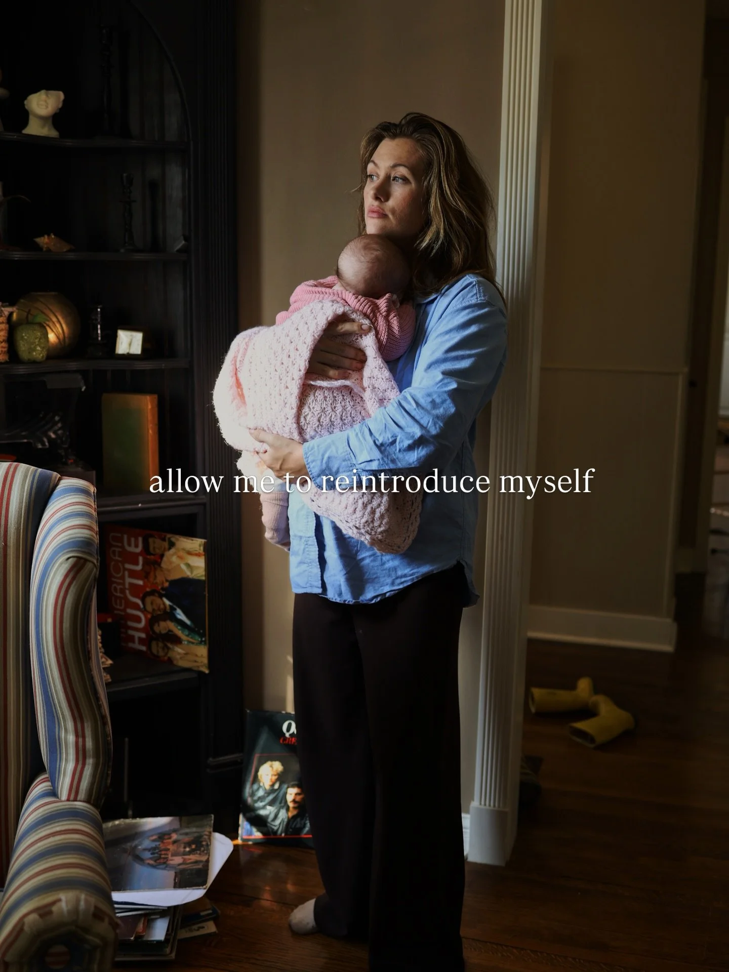 The shock of not &ldquo;working&rdquo; is wearing off. Probably because I still am working, but on smaller projects and more random timelines.

I never envisioned this for myself - being a stay-at-home mom. I think because I had such a vision for wha