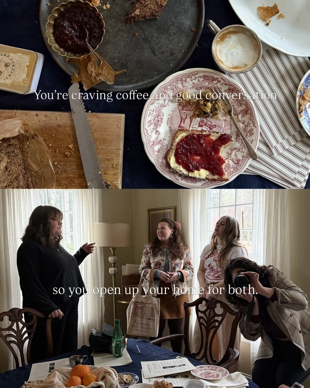 May 3rd, 10am. 

For the moms and the artists and the newbies and the not-so-newbies, the interesting and the curious people who believe in warmth and kindness. Come to drink coffee and hang out. Your kids are welcome (and free). Tickets can be purch