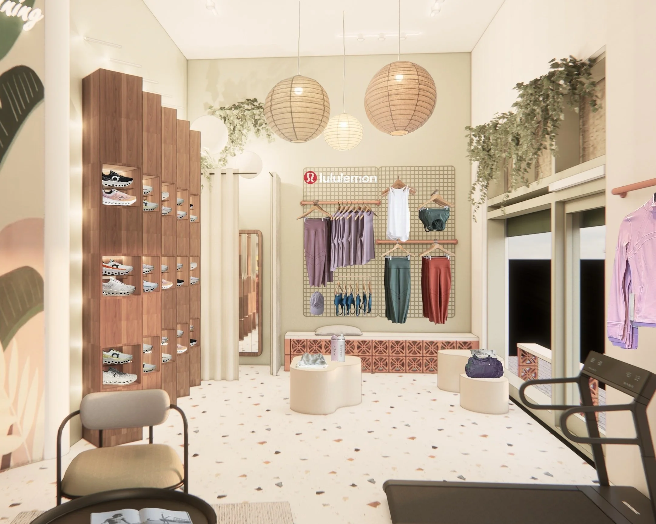 CONCEPT VISUAL OF THE STORE AREA