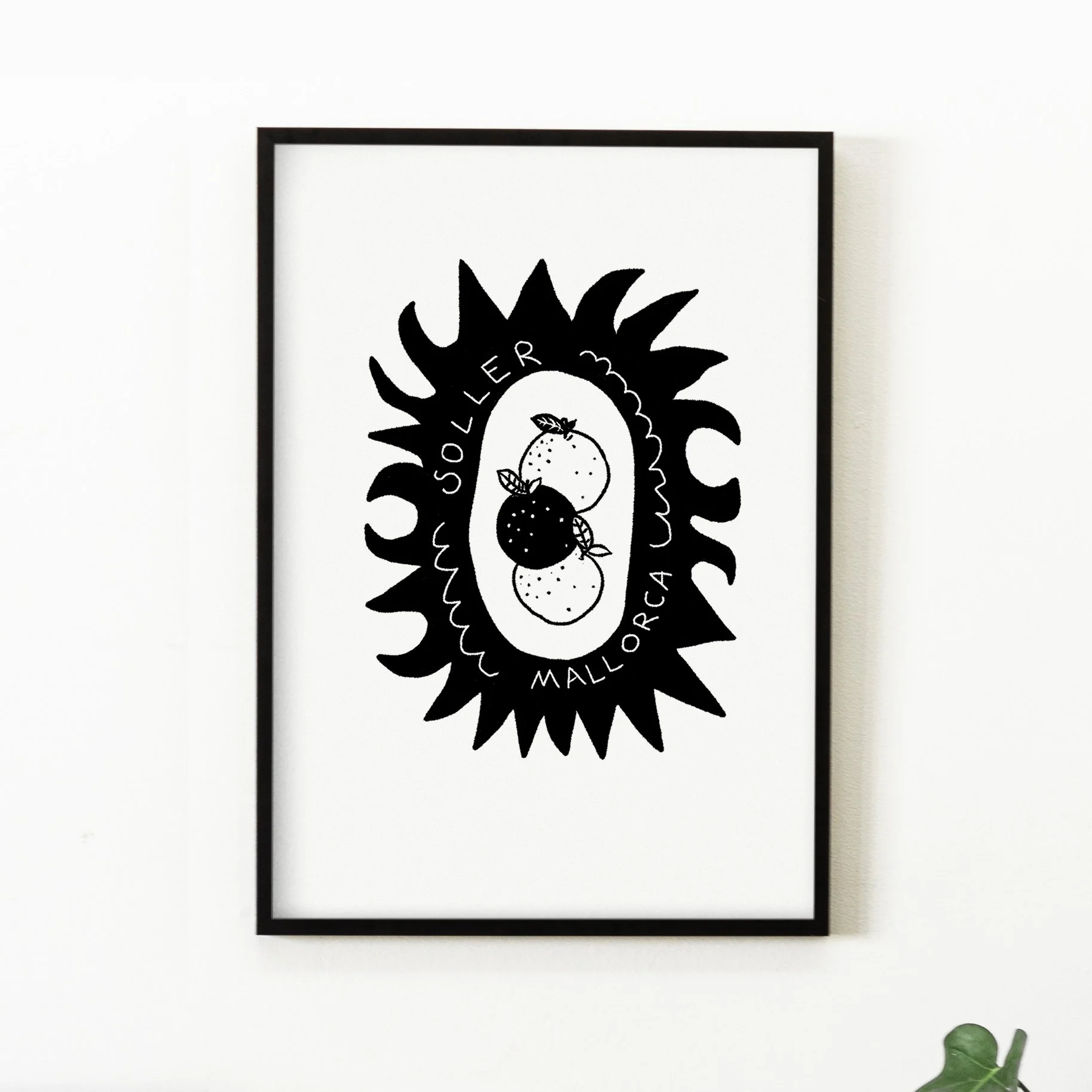 ORANGES IN SOLLER - Mallorca Edition Art Prints