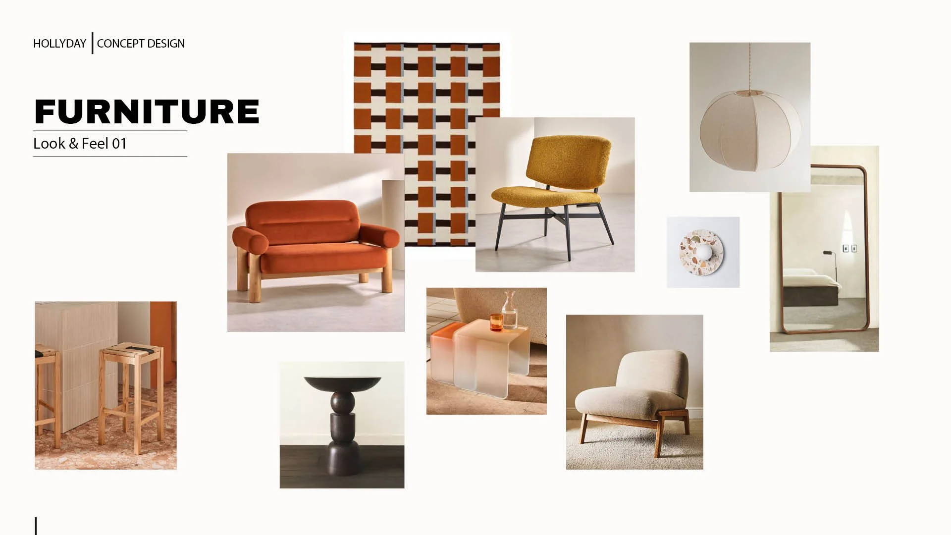 FURNITURE SELECTION - CONCEPT 01