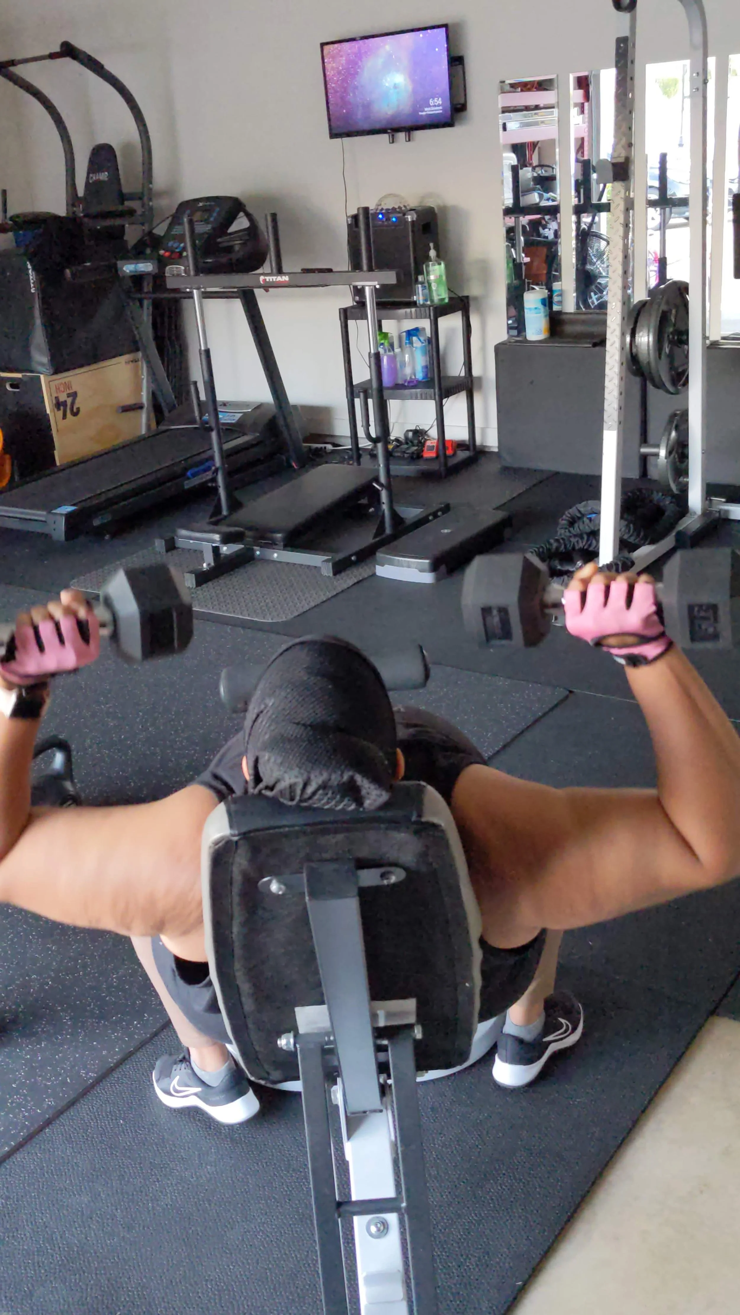 Seated DB Shoulder Press