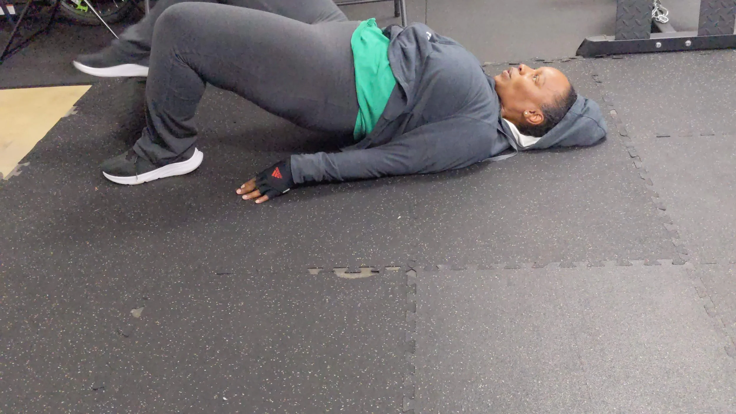 Glute/Hamstring activation ball roll