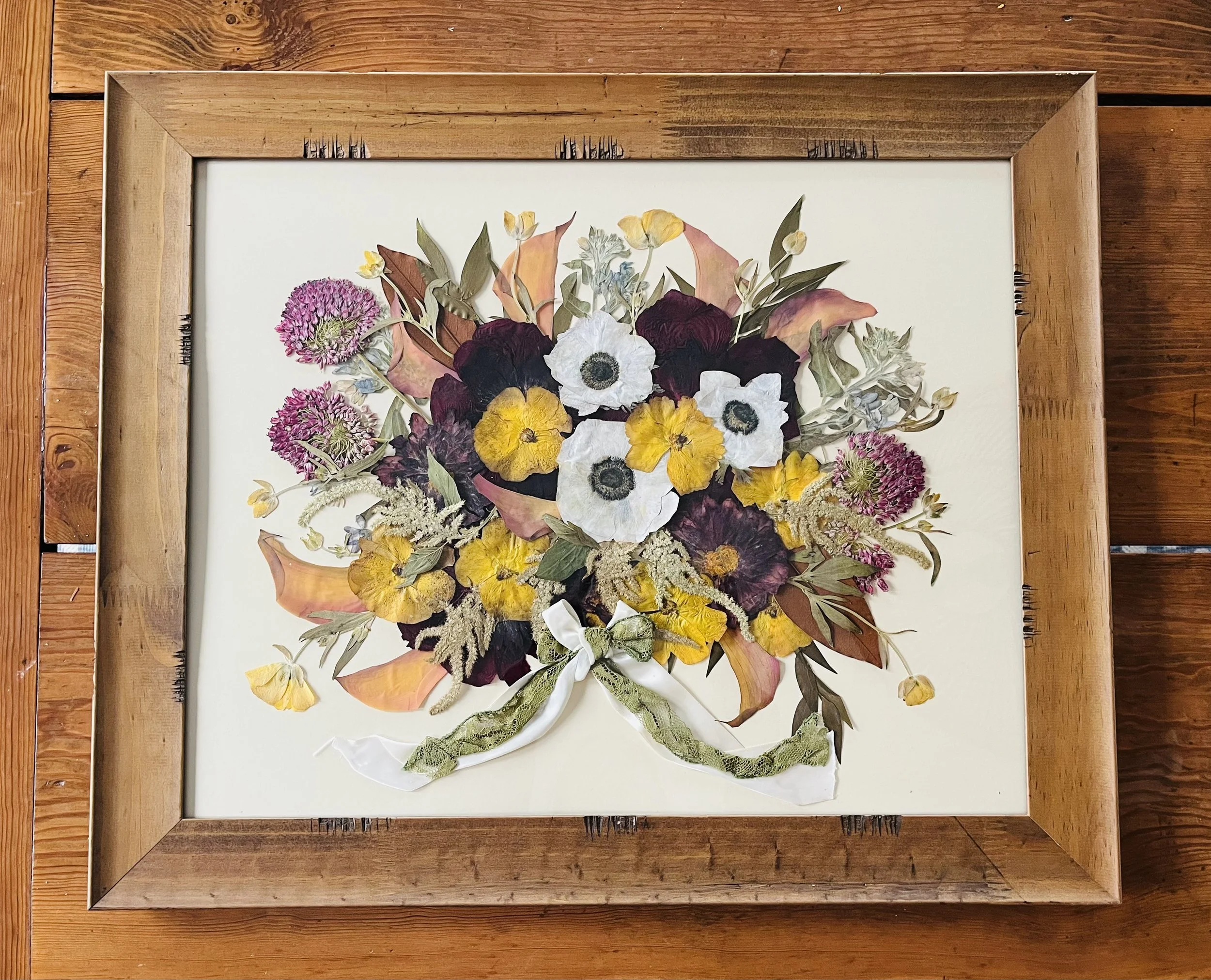 preserved wedding bouquet