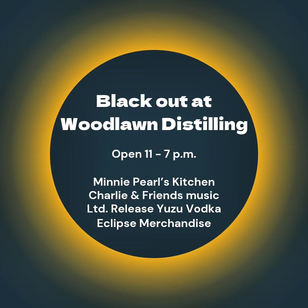 Today is the day! The Great American Solar Eclipse will start a little after 2 p.m. with totality beginning at 3:21. We have awesome music and delicious food, and ofcourse cocktails to celebrate the day! We have eclipse glasses! Our doors open at 11 