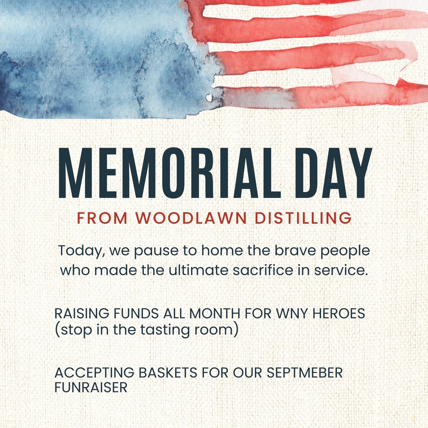 Today, we pause to honor and remember the brave people who made the ultimate sacrifice in service to our country. Their courage and dedication will never be forgotten. 🇺🇸

As we reflect on their legacy, we're proud to support those who continue to 