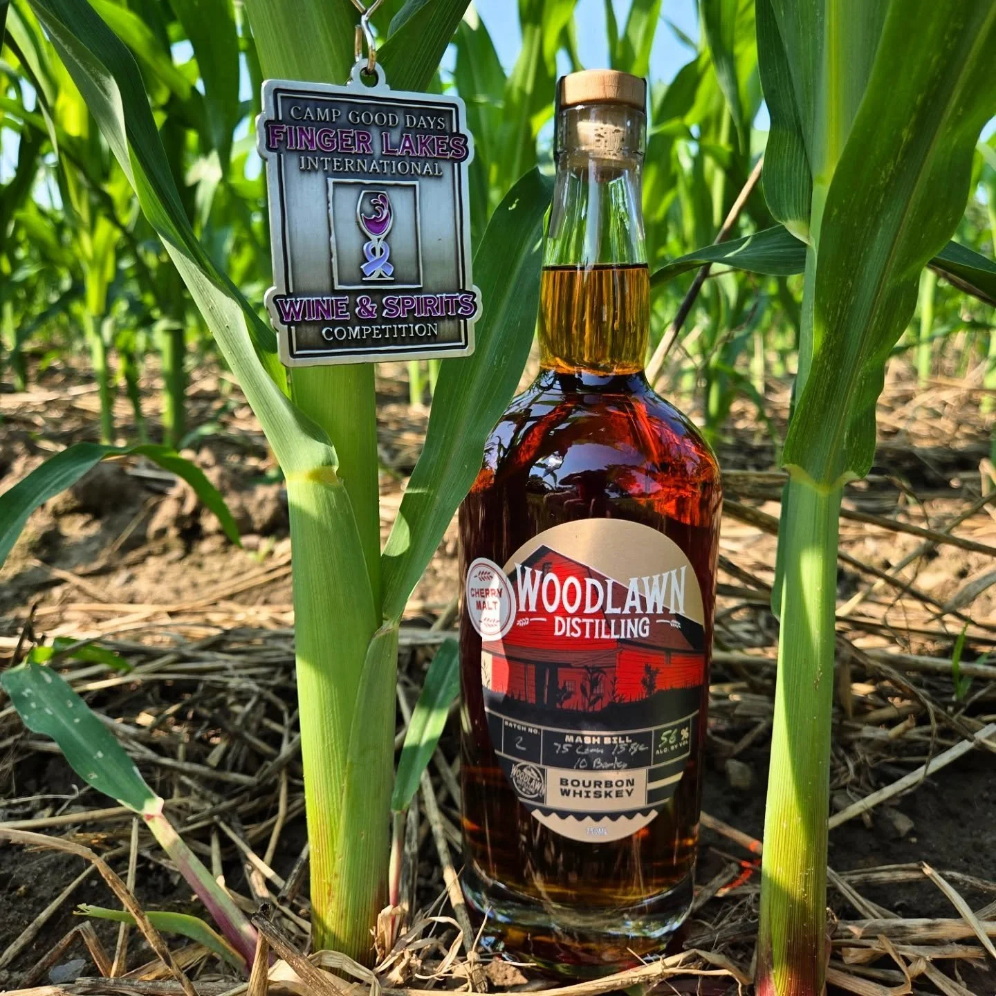 ✨🍒&nbsp;Sweet, smooth, and officially a winner!&nbsp;🍒✨

Our&nbsp;Cherry Malt Bourbon&nbsp;came out of the&nbsp;Camp Good Days Finger Lakes International Wine &amp; Spirits Competition&nbsp;with a shiny&nbsp;SILVER MEDAL! 🥈🎉

This bourbon is like