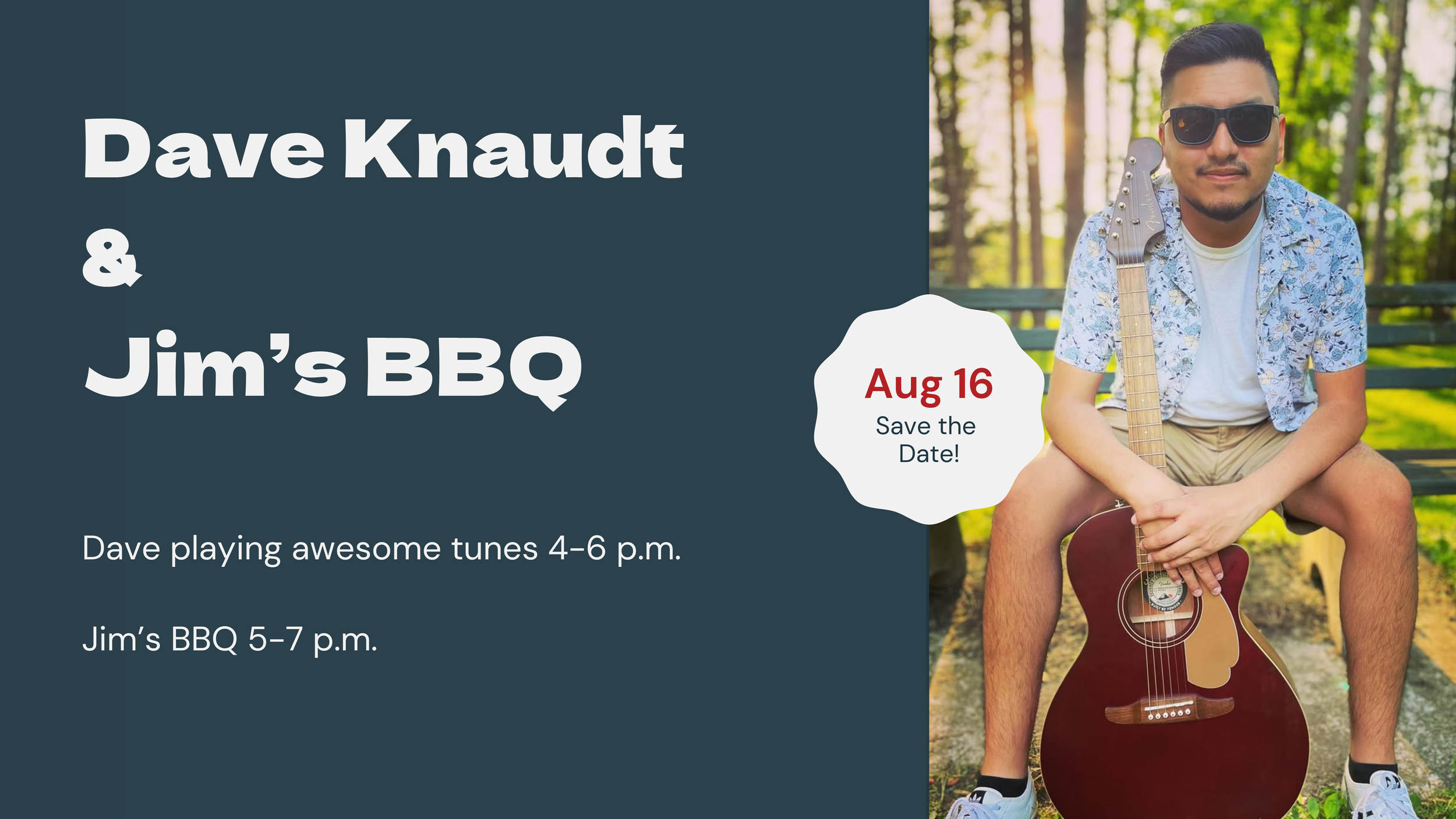 Dave Knaudt music and Jim's BBQ