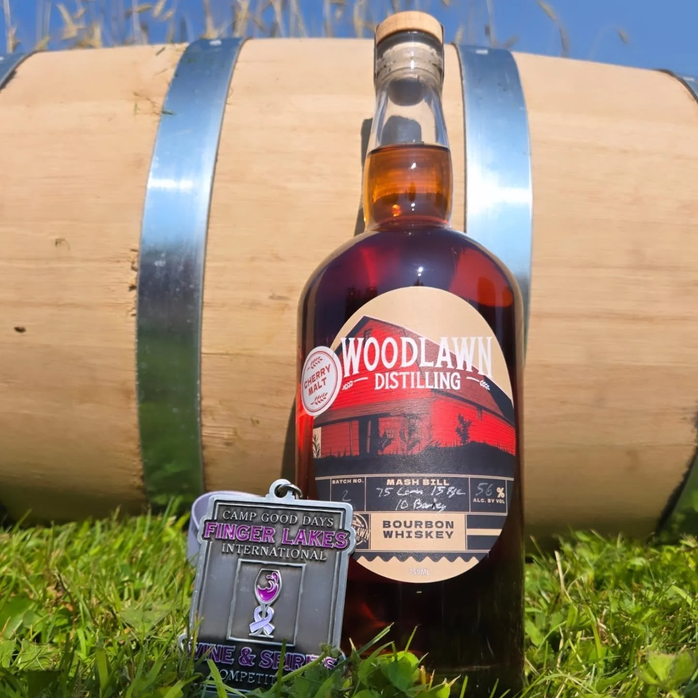 She’s sweet, she’s smooth, she’s a medal-winner π₯ππ₯ …and she’s almost gone! Just a handful of bottles left of our Cherry Malt Bourbon—claim yours while you can!