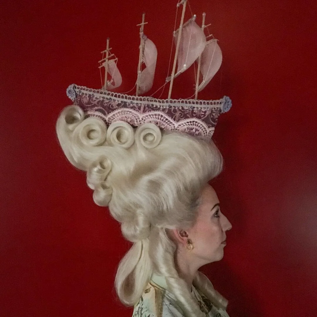 #makeupartist #theater #rococo #germany #maskenbildn #hair #wig #marieantoinette #labellepoule