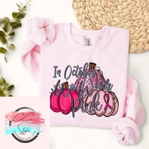 Pumpkins We Wear Pink