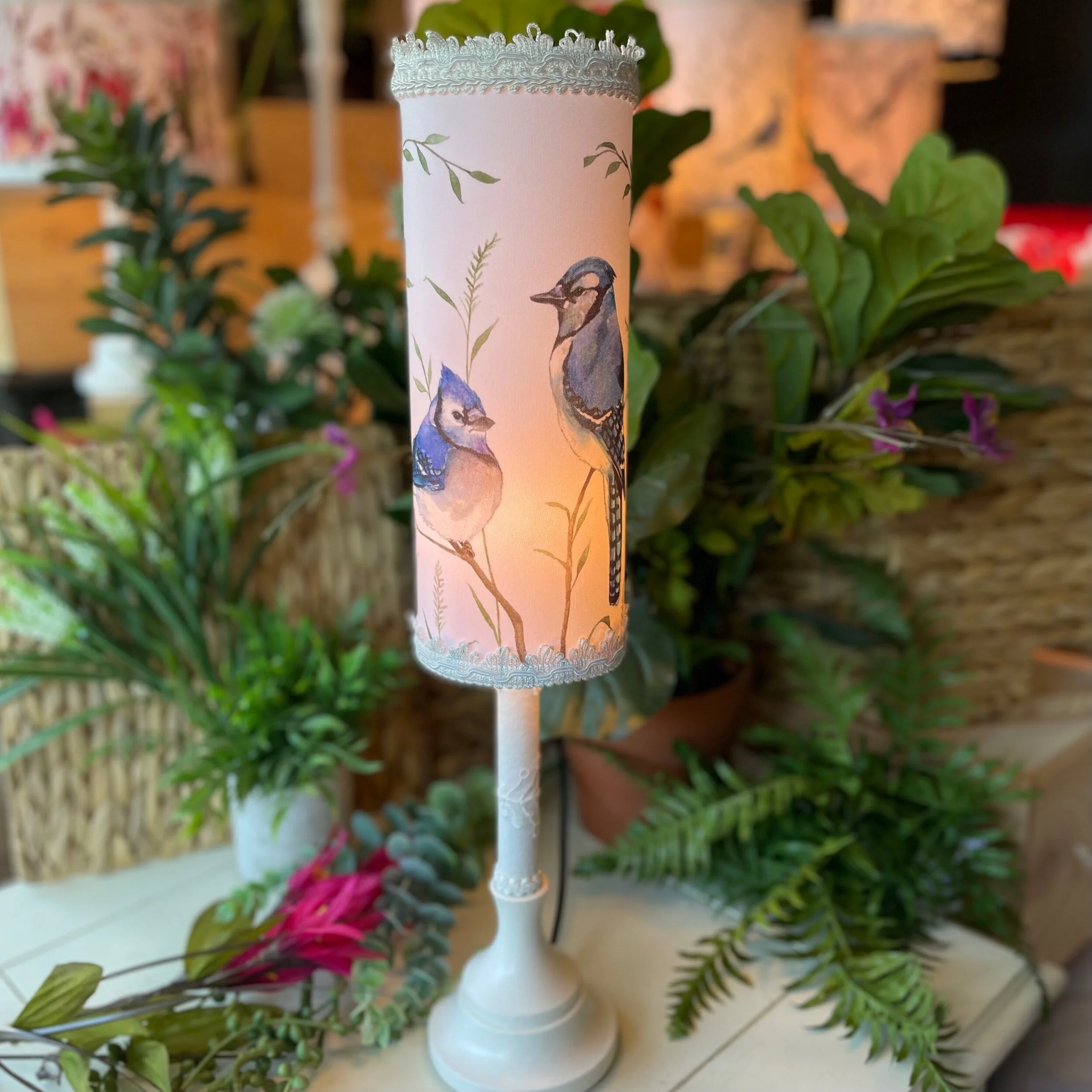 Lampe à poser Ange en résine H 40 cm | Leroy Merlin
