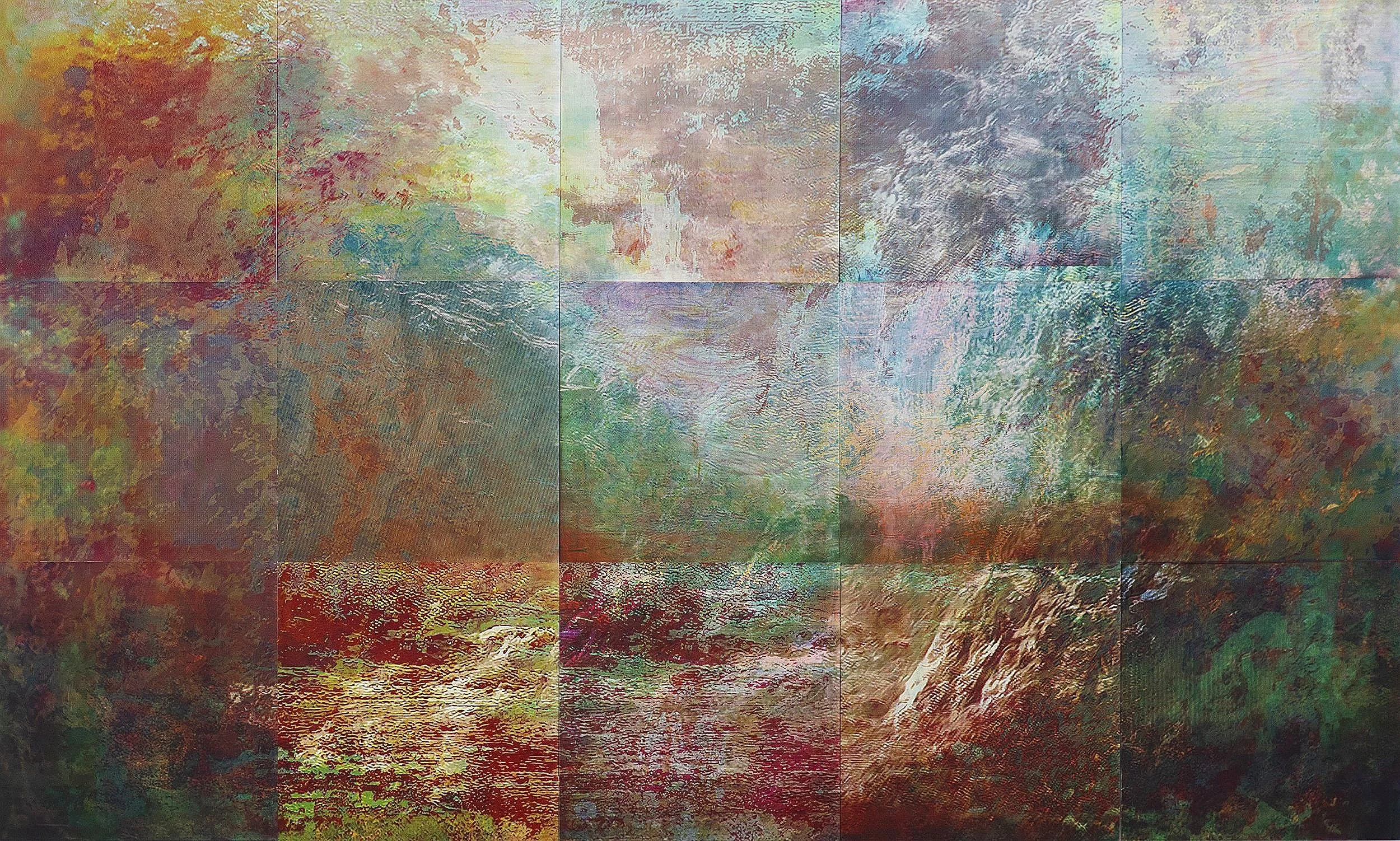 Untitled - 180cm x 300 cm - unique print