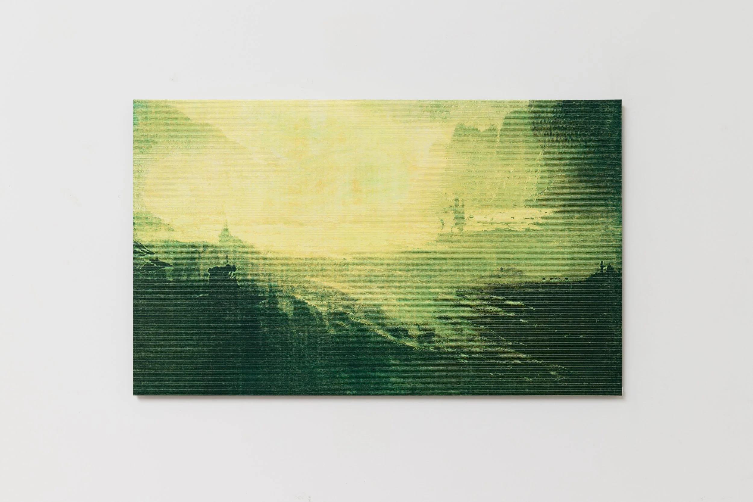 "untitled #26" - 95 X 57.5 cm - Woodcut - Unique edition