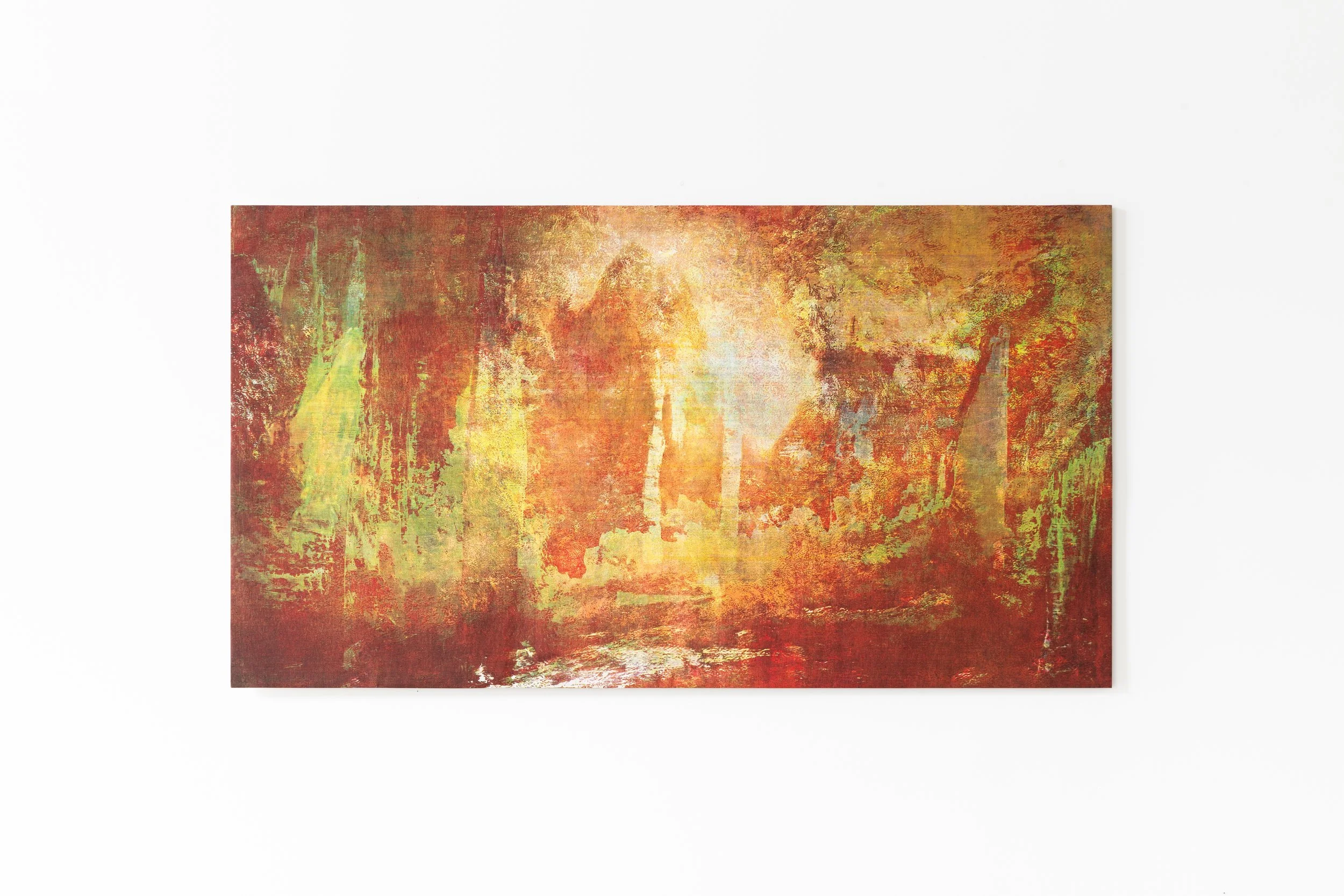 "untitled #23" - 148 x 81 cm - Woodcut - Unique edition