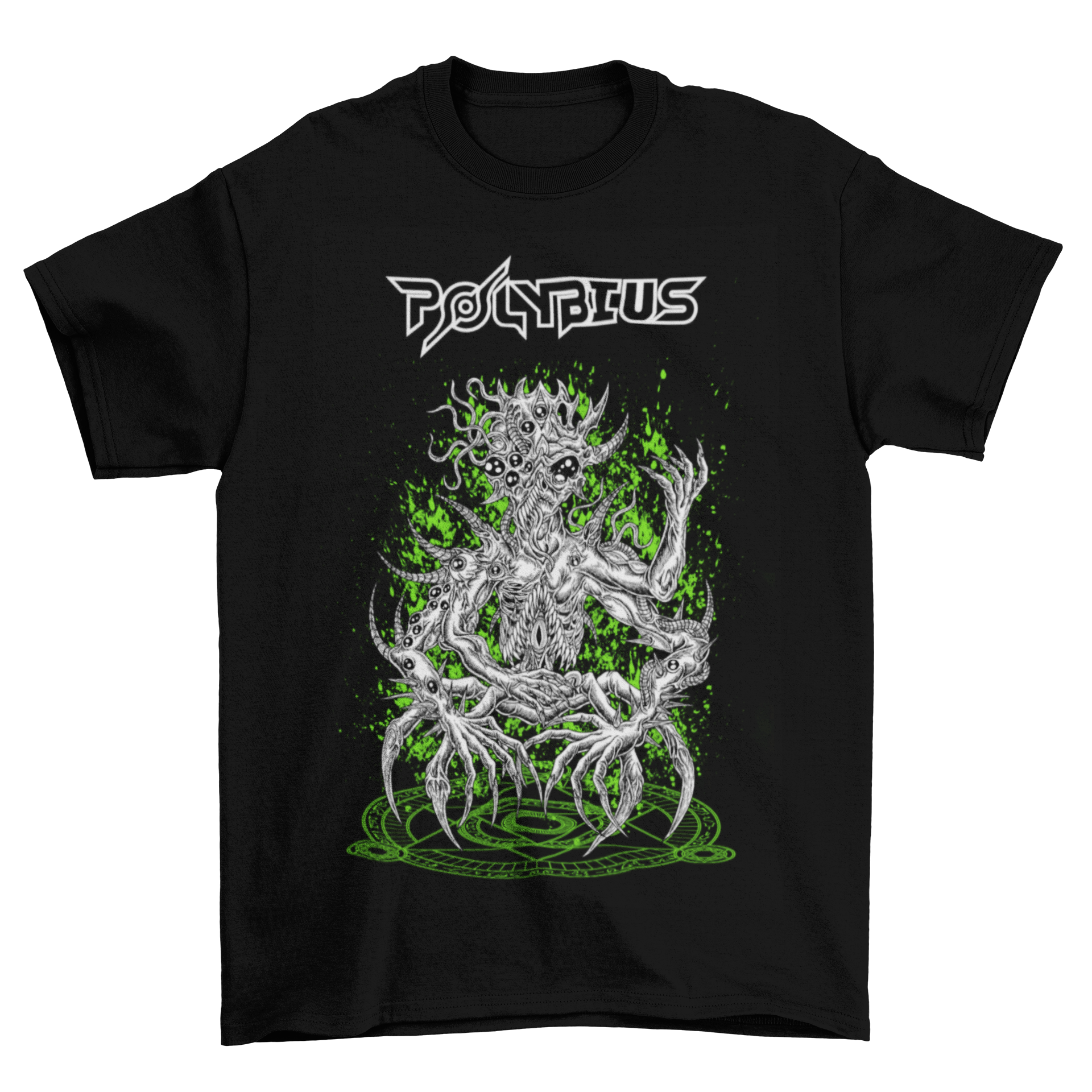 Polybius Green Alien T Shirt